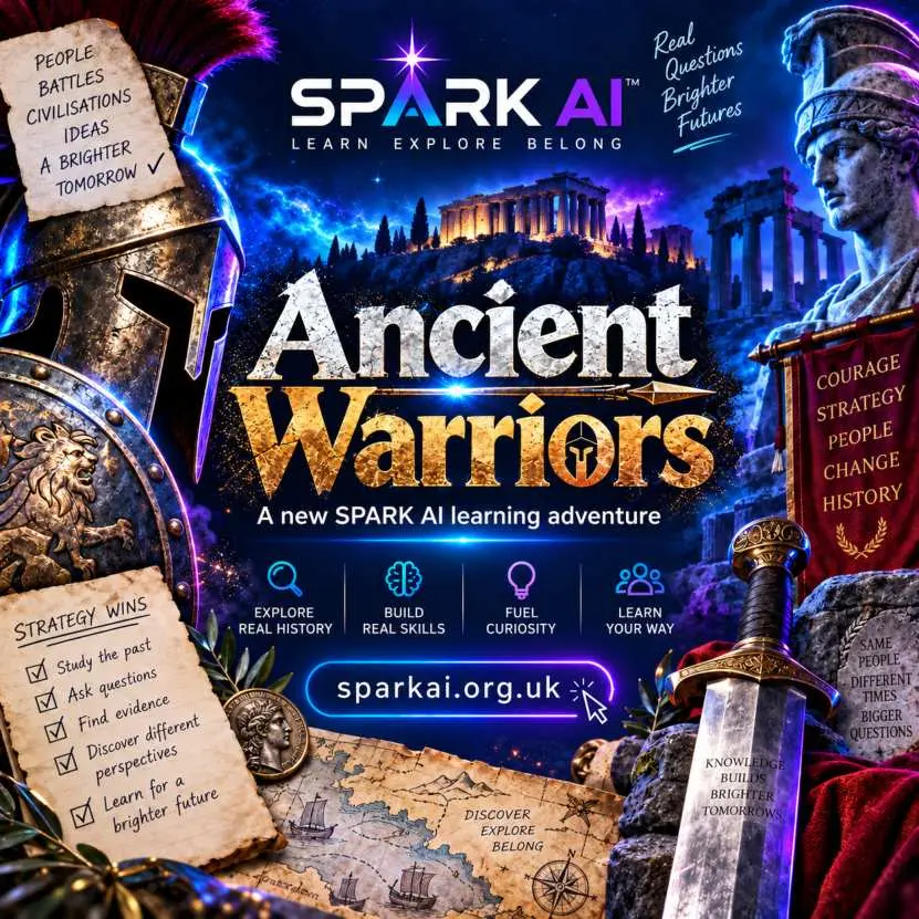 Ancient Warriors workbook cover