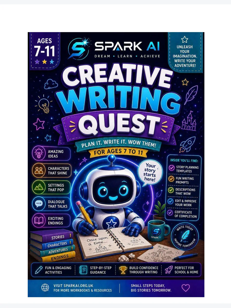 Creative Writing Quest 7–11 workbook cover