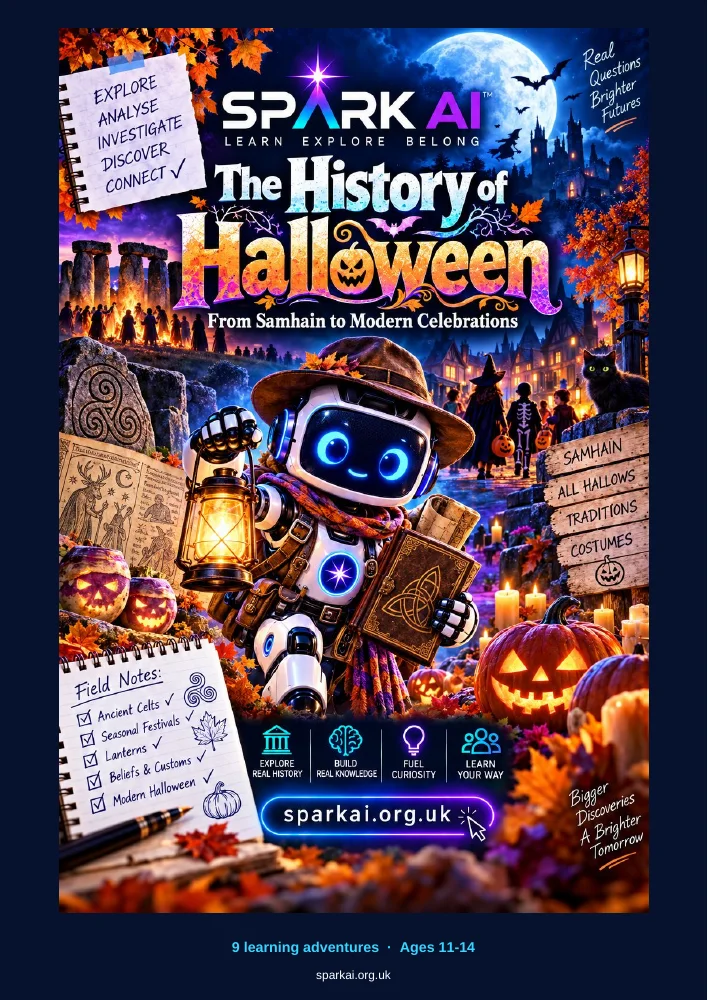 The History of Halloween workbook cover