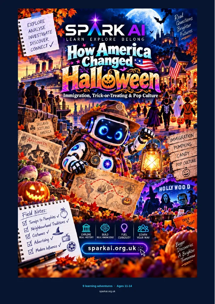 How America Changed Halloween workbook cover